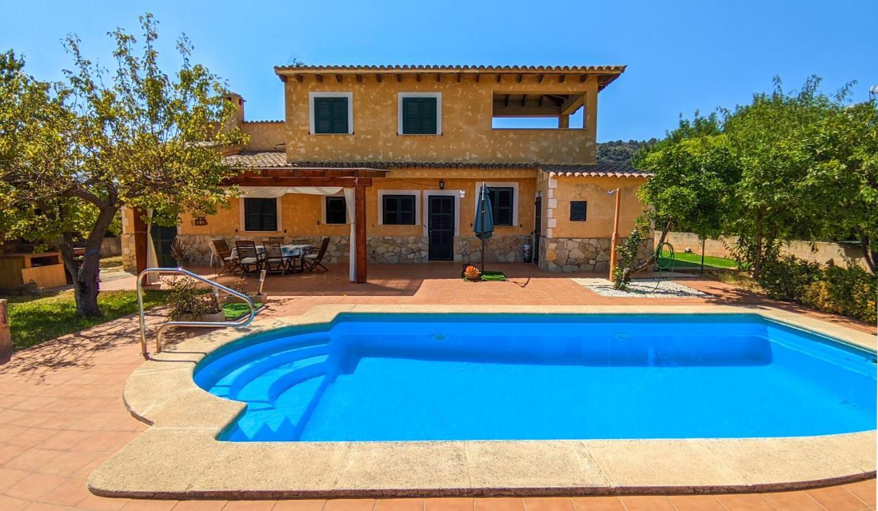 El Ponton House, Villa at Serra Tramuntana near Sa Gubia, perfect for cyclists Plamanyola Exterior foto