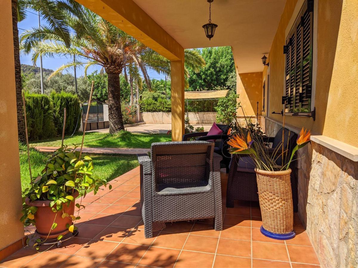 El Ponton House, Villa at Serra Tramuntana near Sa Gubia, perfect for cyclists Plamanyola Exterior foto